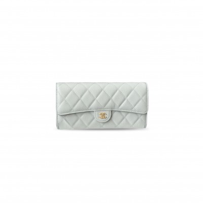 CHANEL LONG ZIPPER WALLET A80758 (19*10.5*3cm) 